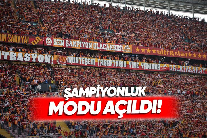 Galatasaray'da Dikkat Çeken 'son viraj' Başarısı